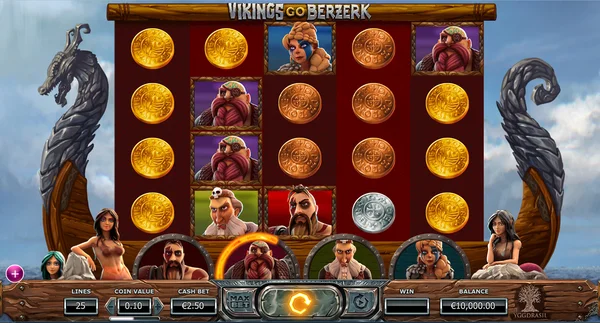 Vikings Go Berzerk slot chủ đề chiến binh đầy hấp dẫn